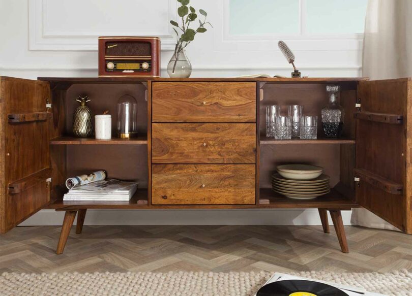 meuble buffet avec rangement