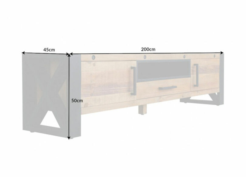 Dimensions du meuble tv
