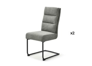chaises de salle à manger en tissu