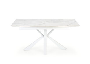 table à manger pour 8 personnes moderne aspect marbre