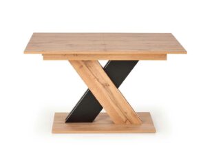 table de repas avec allonge contemporaine