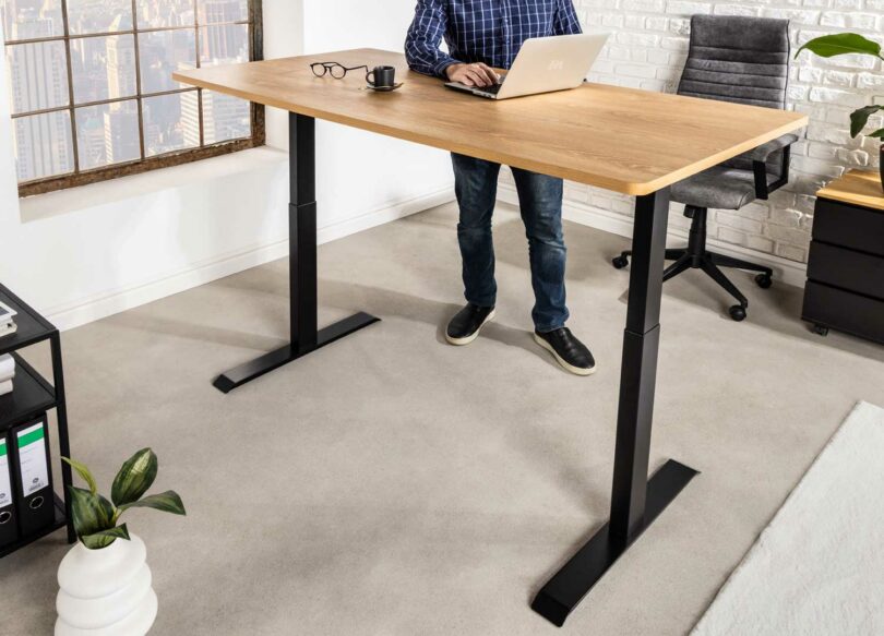 Meuble bureau relevable