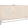 Dimensions du buffet en bois massif