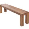 banc en bois massif de sesham 160 cm