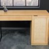 bureau de travail rétro 120 cm avec rangement