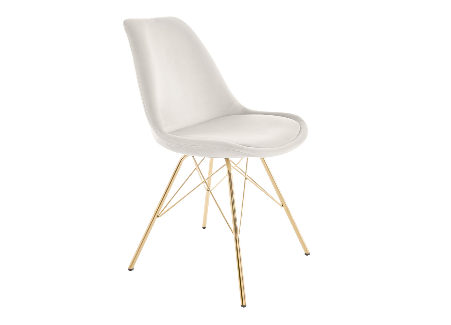 chaises velours champagne - Champagne