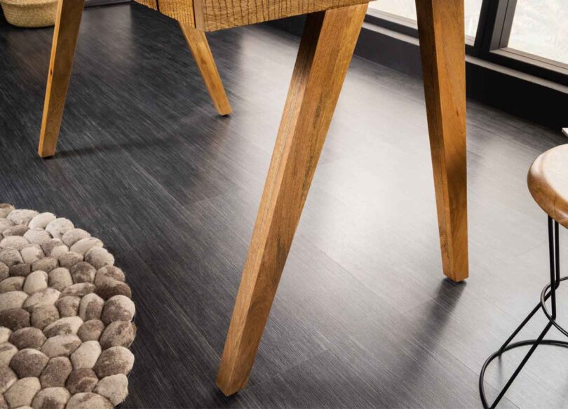 structure du bureau en bois massif