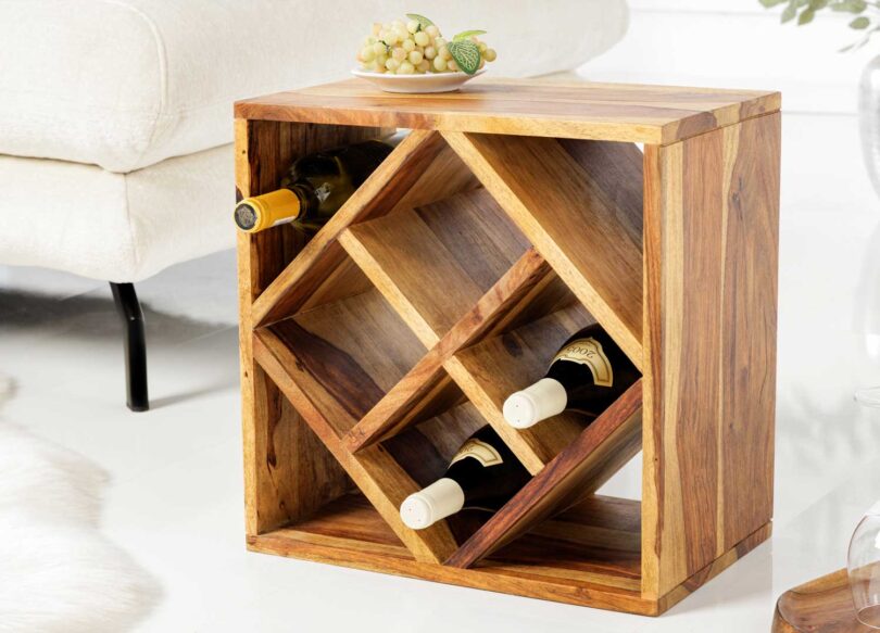 Casier de bar pour bouteilles design