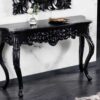 Console baroque en noir