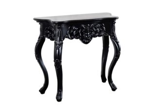 Console en bois peint baroque