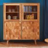 meuble buffet originale en bois massif acacia