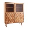 meuble buffet retro en bois acacia