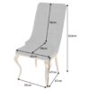 details des dimensions du fauteuil