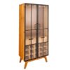 meuble de bar haut 150 cm en sapin style industriel