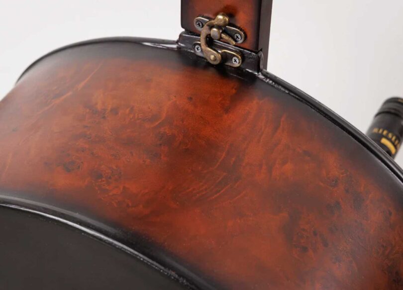 Attache ouverture du violon de bar en bois