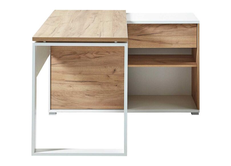 bureau compact imitation bois pas cher