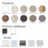 Couleurs et finitions du meuble de qualité