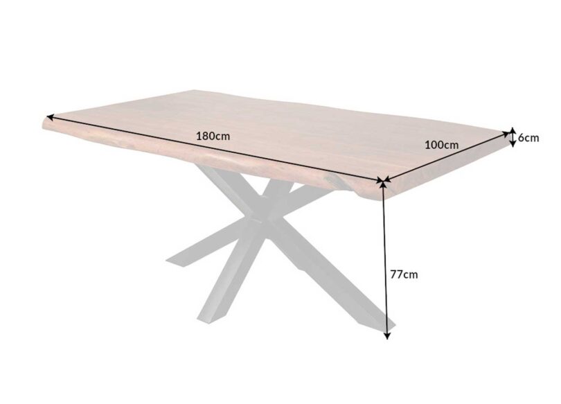 Dimensions de la table à manger