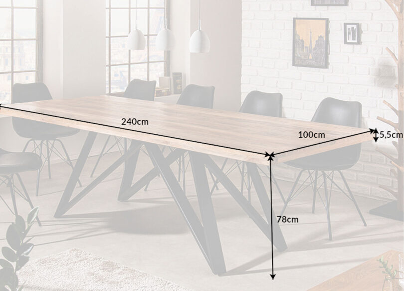 Dimensions de la table de salle à manger