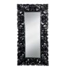 Grand miroir baroque noir