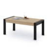 Table basse plateau relevable design