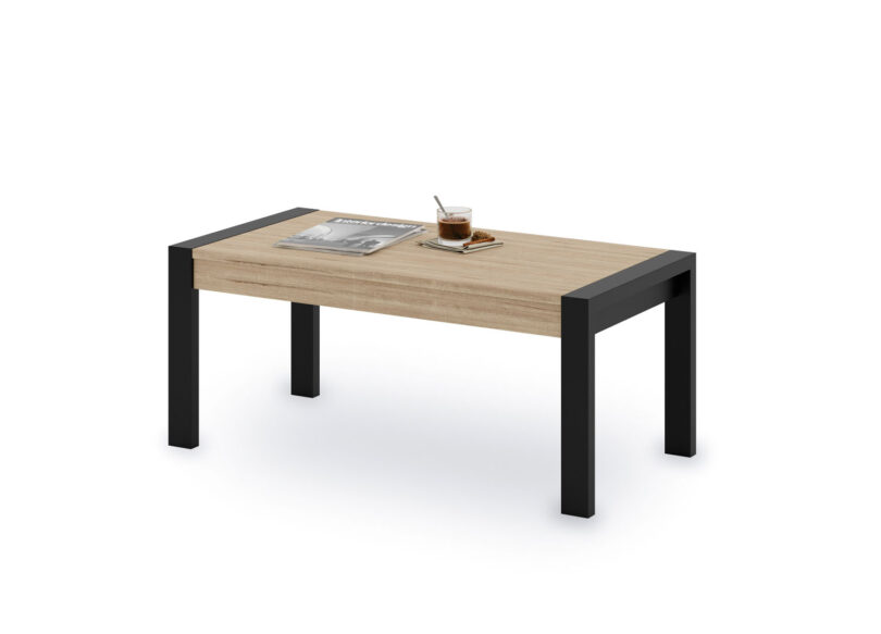 Table basse plateau relevable design