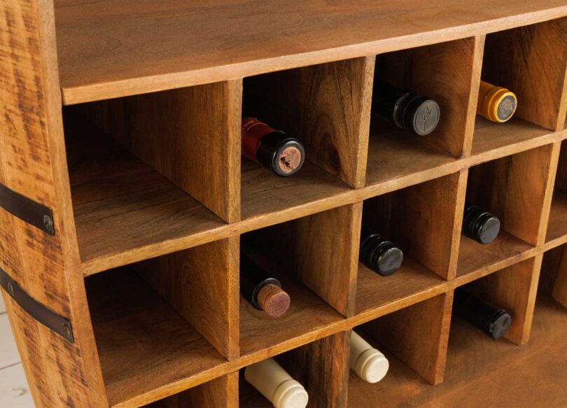 Range bouteilles de bar