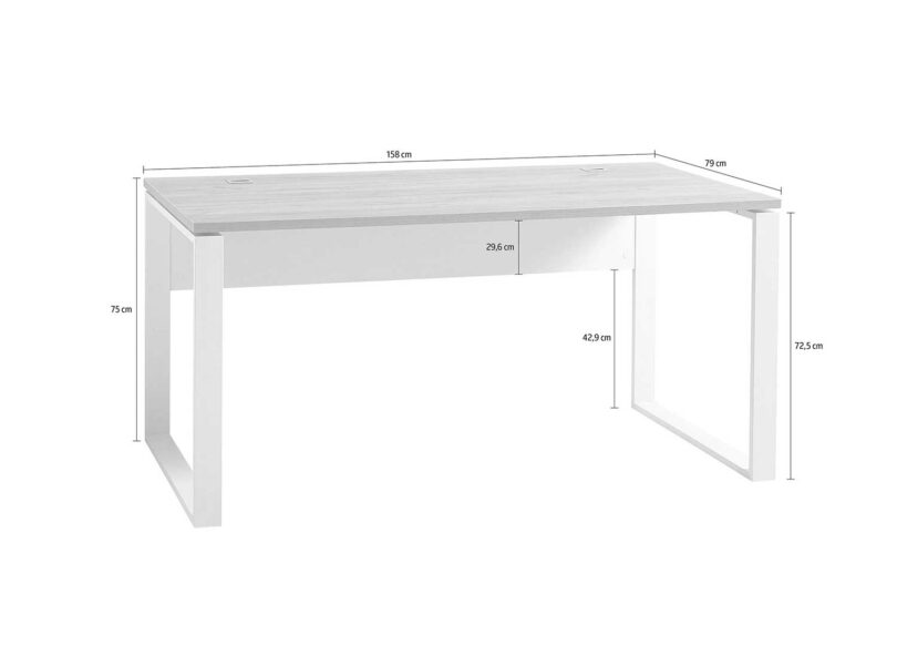 dimensions du bureau