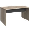 bureau pour ado aspect bois 140 cm