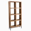 bibliotheque en bois massif 180cm