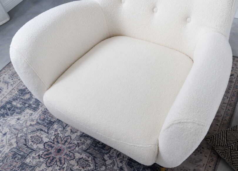Assise du fauteuil oreille moderne