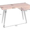 Dimensions du meuble bureau design