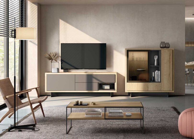 Ensemble meuble TV et buffet design