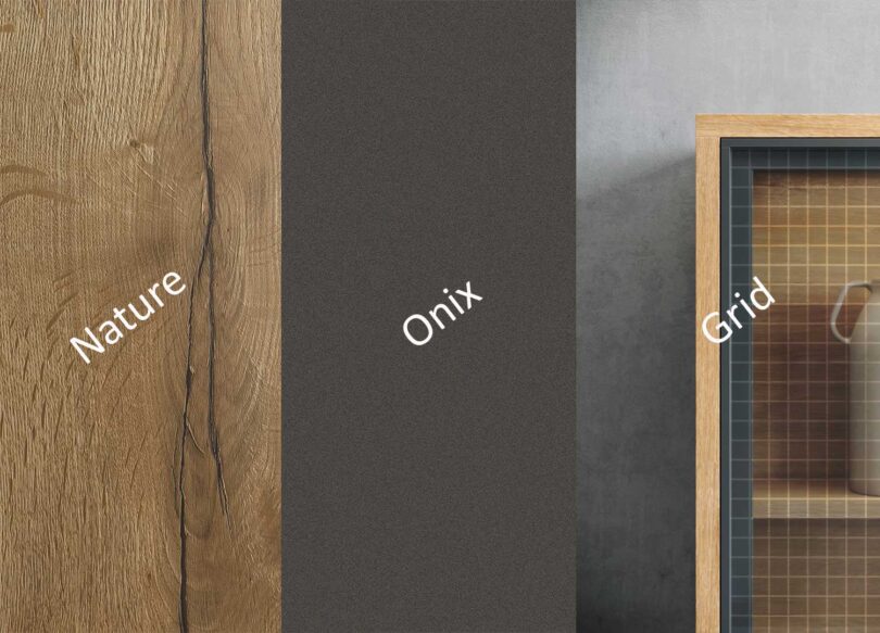 Finitions des meubles de salon modernes