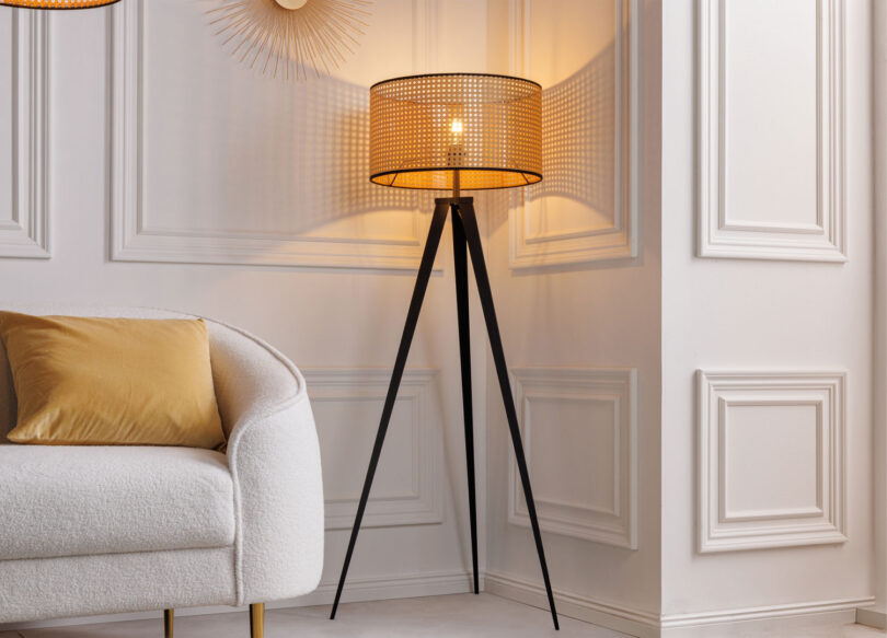 Lampe sur pied vintage