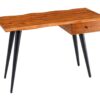 Table de bureau bois d'acacia massif