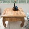 table basse 60 cm en bois de manguier massif