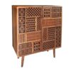 Commode orientale en bois de manguier massif