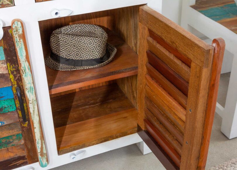 Porte du buffet en bois massif