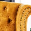 Rivets décoratifs fauteuil chesterfield