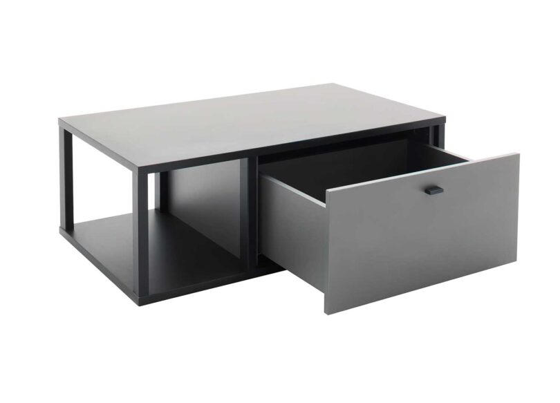 Ouverture de la table basse design