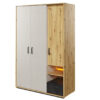 armoire de chambre ado ou enfant 3 portes 130 cm