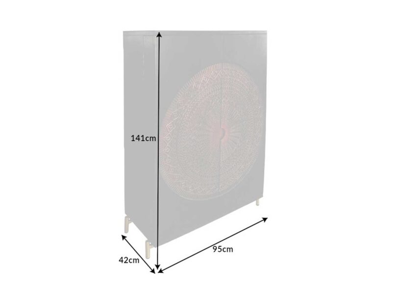 Dimensions du meuble de bar haut