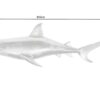 Dimensions de la décoration requin