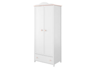 armoire chambre fille ou garcon avec tringle et tiroir