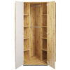 meuble dressing d angle chambre enfant avec penderie et etageres chene