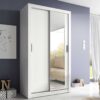 armoire 120 cm avec miroir