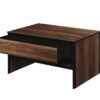 table basse 100 cm avec 1 tiroir aspect bois