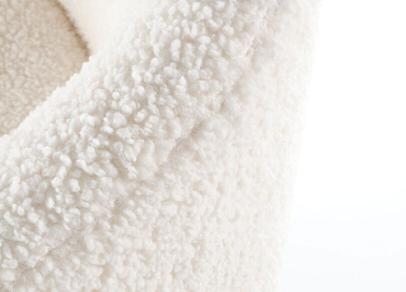 zoom sur le tissu