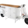 Bar scooter blanc design